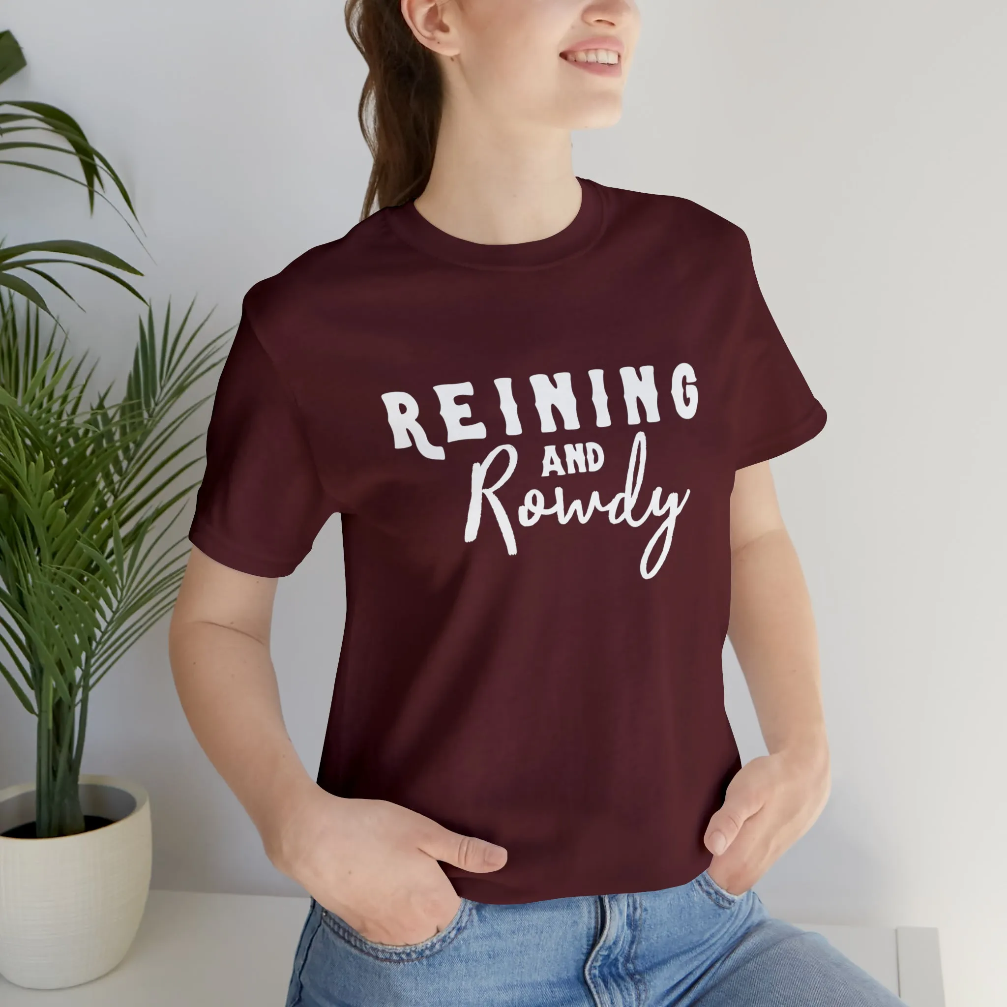 Reining & Rowdy Short Sleeve Tee