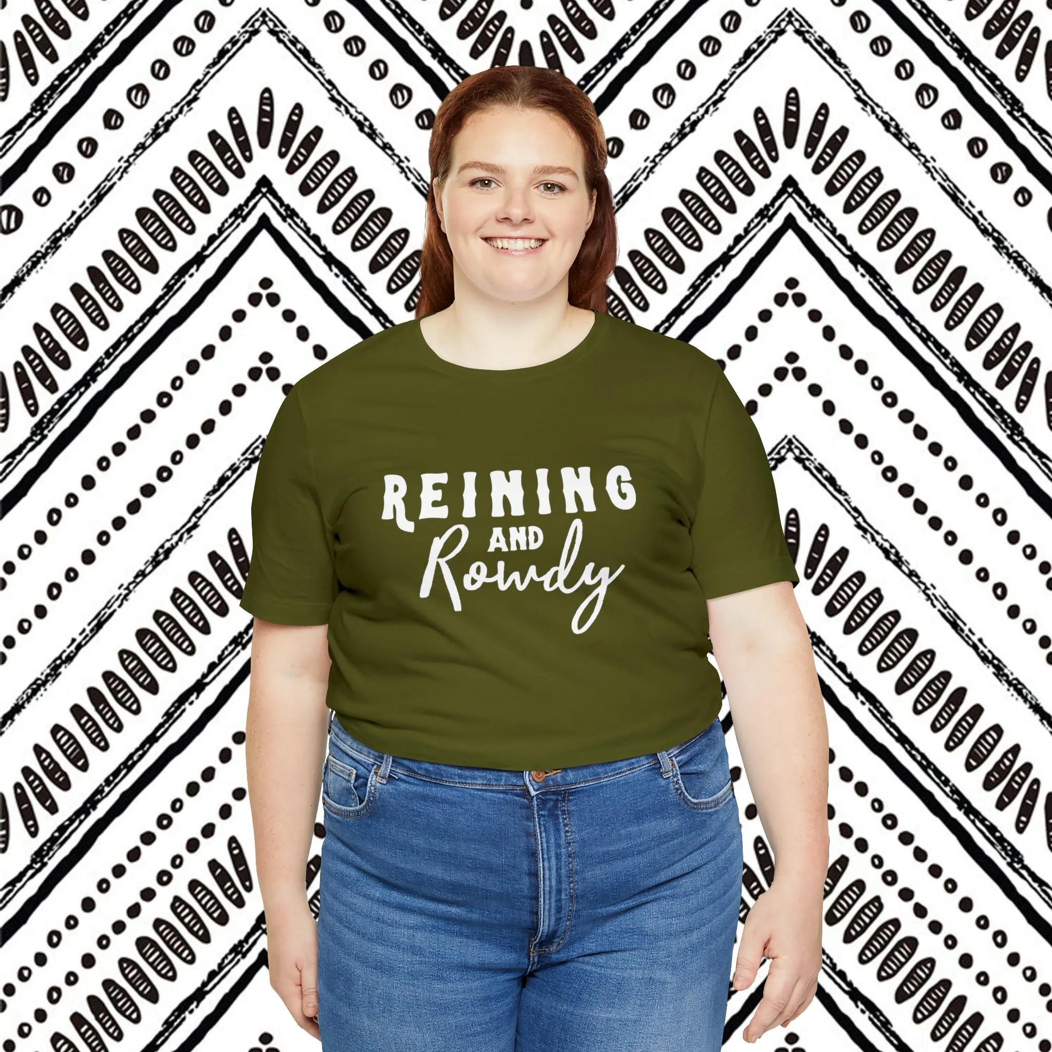 Reining & Rowdy Short Sleeve Tee