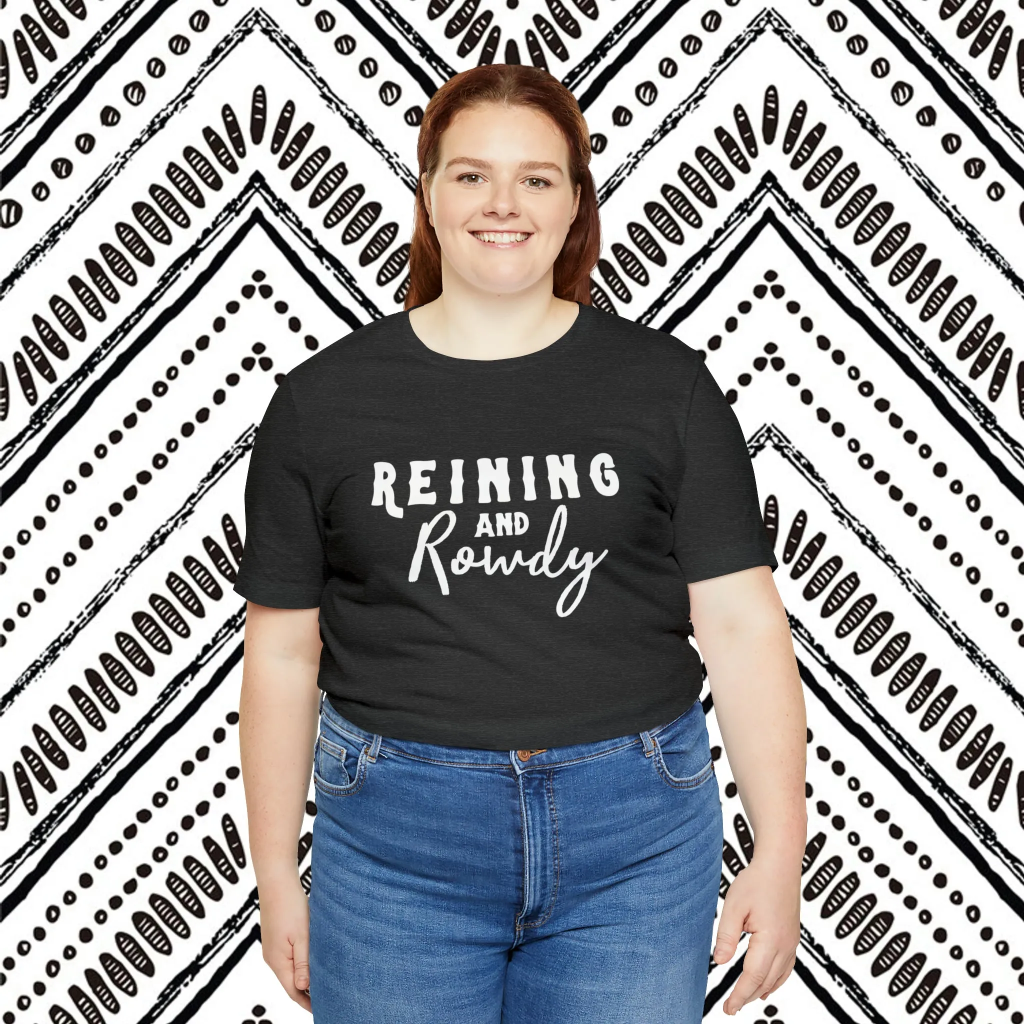 Reining & Rowdy Short Sleeve Tee