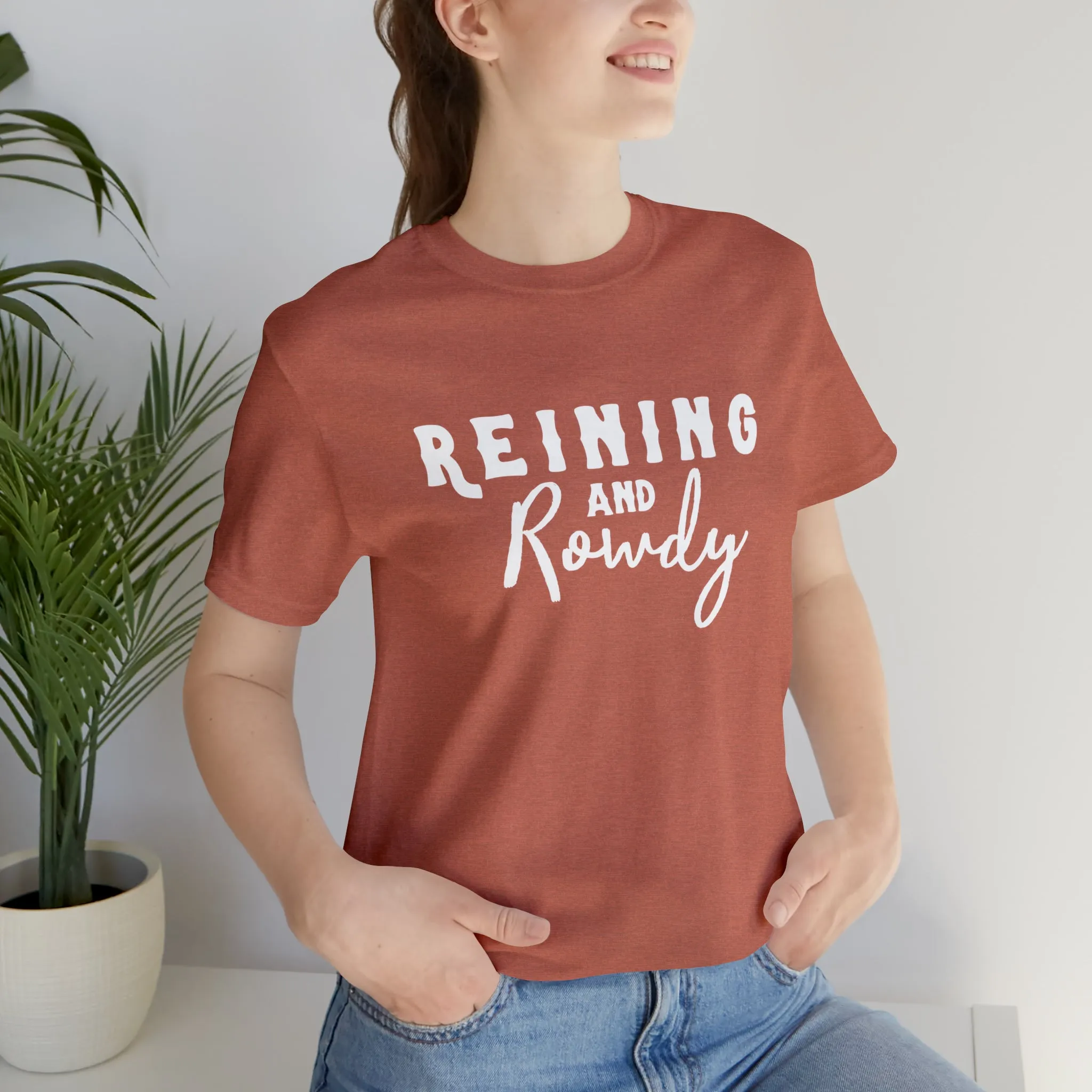 Reining & Rowdy Short Sleeve Tee