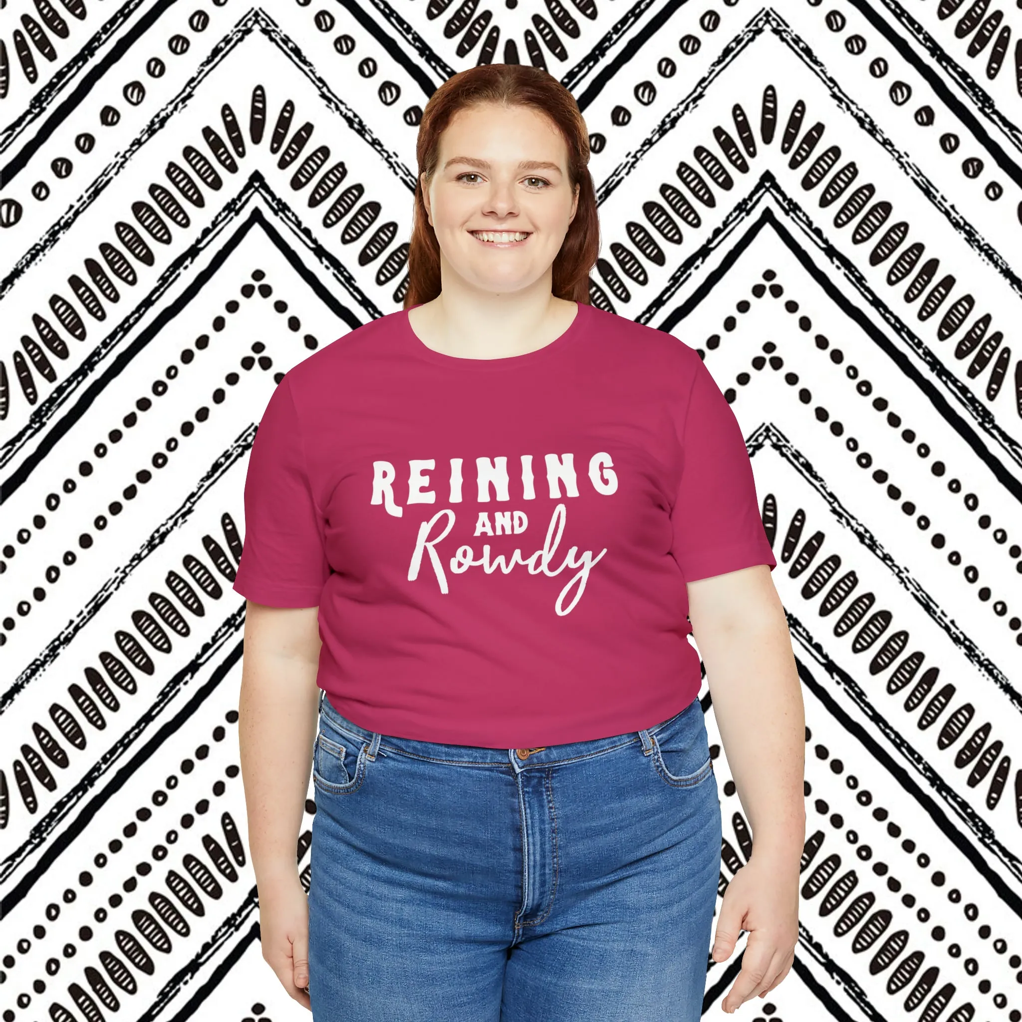 Reining & Rowdy Short Sleeve Tee