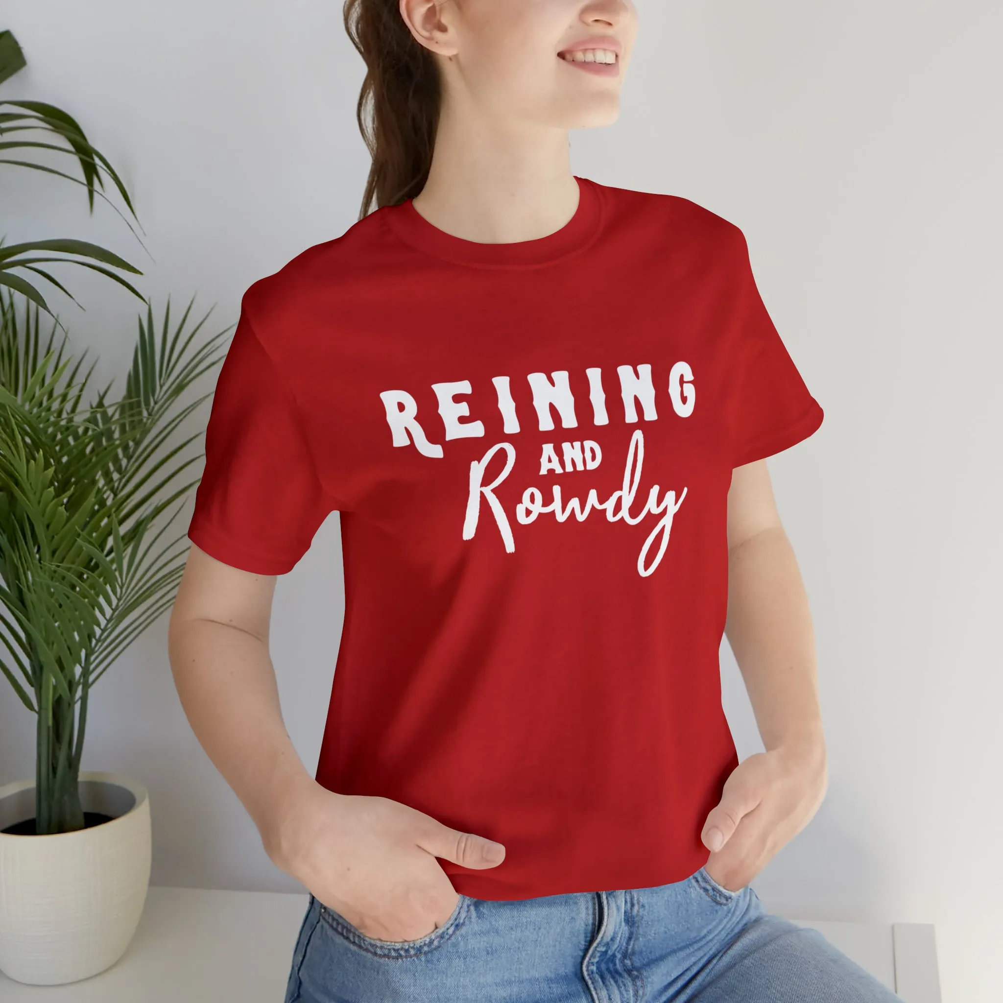 Reining & Rowdy Short Sleeve Tee