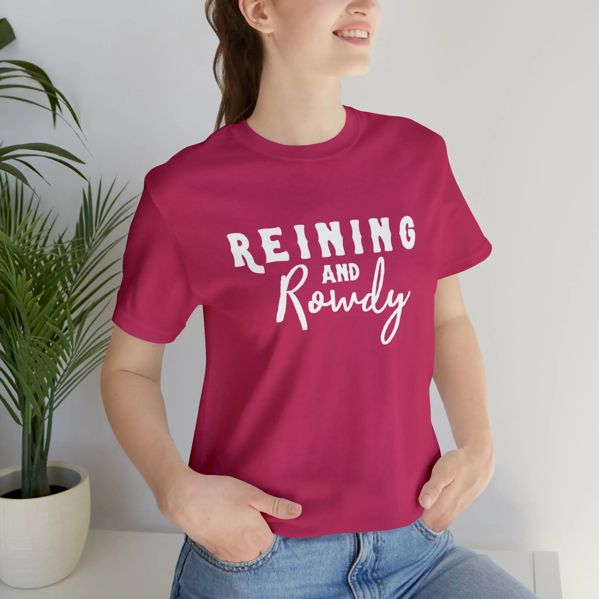 Reining & Rowdy Short Sleeve Tee