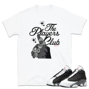 Retro 13 Black Flint Players Club Shirt