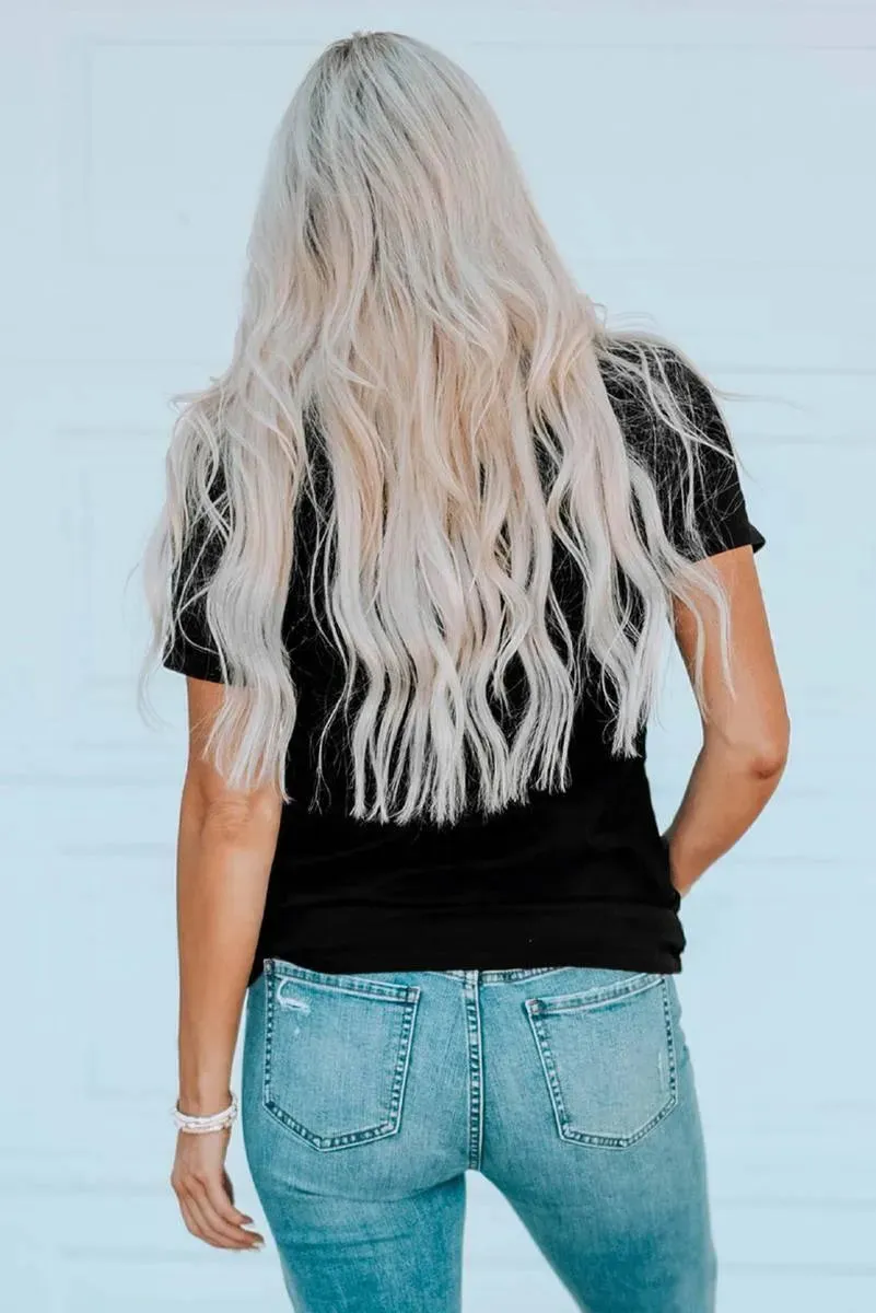 Sassy and Stylish: Whiskey Makes Me Frisky Graphic Tee for Women