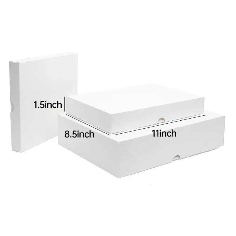 Shirt Box White 25PCS 2size