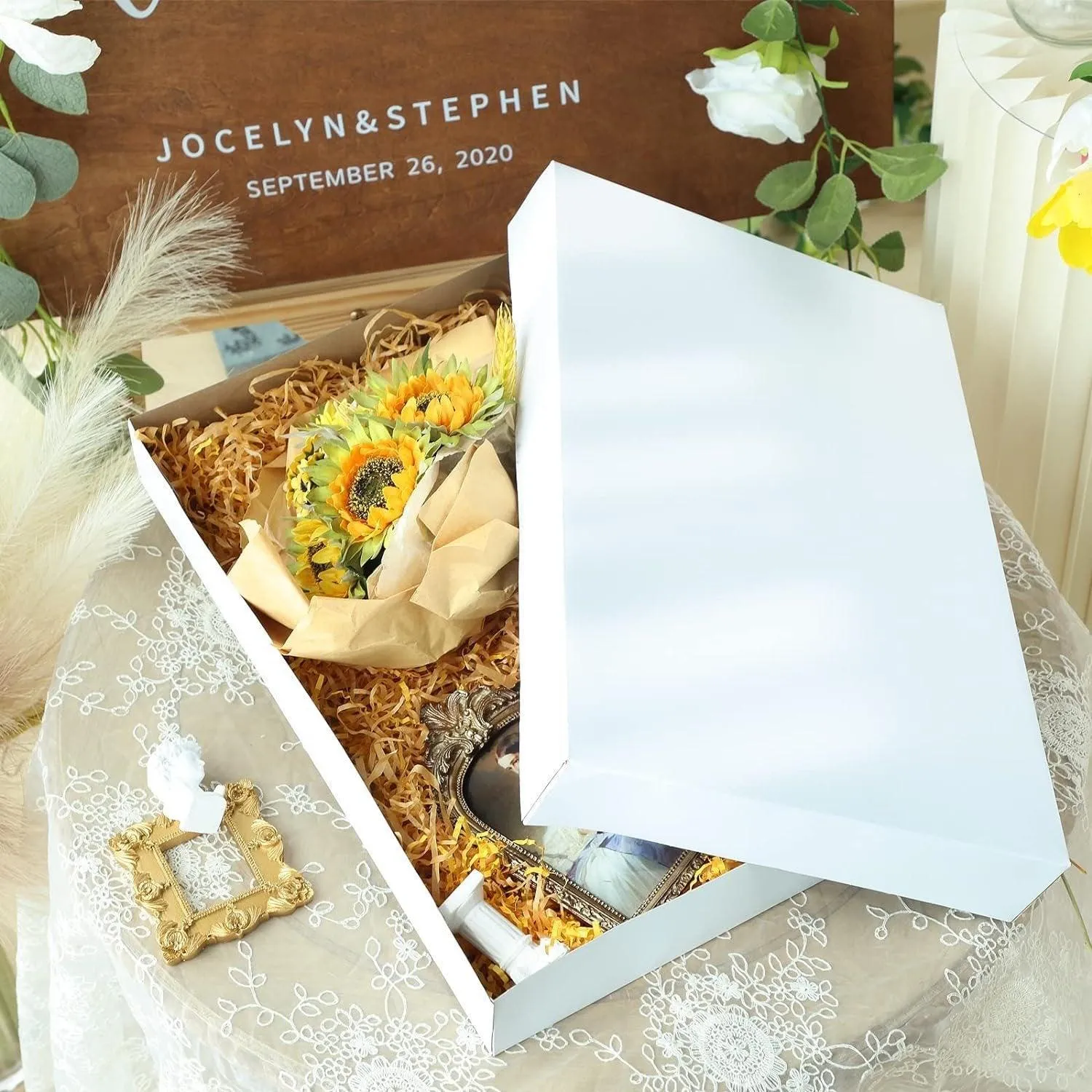 Shirt Box White 25PCS 2size