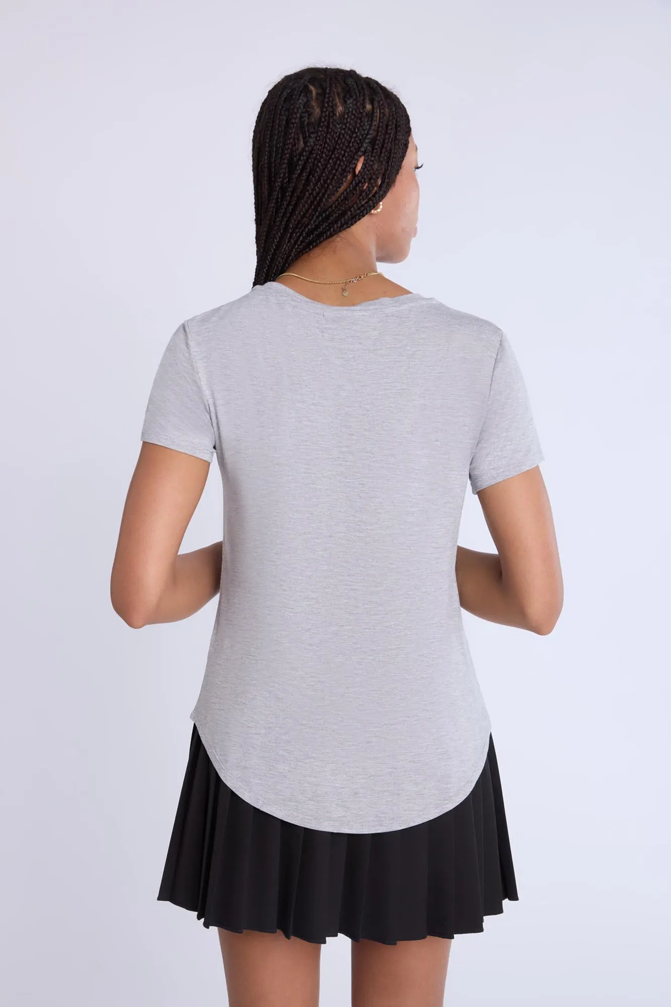 Short Sleeve V-Neck Relaxed Tee