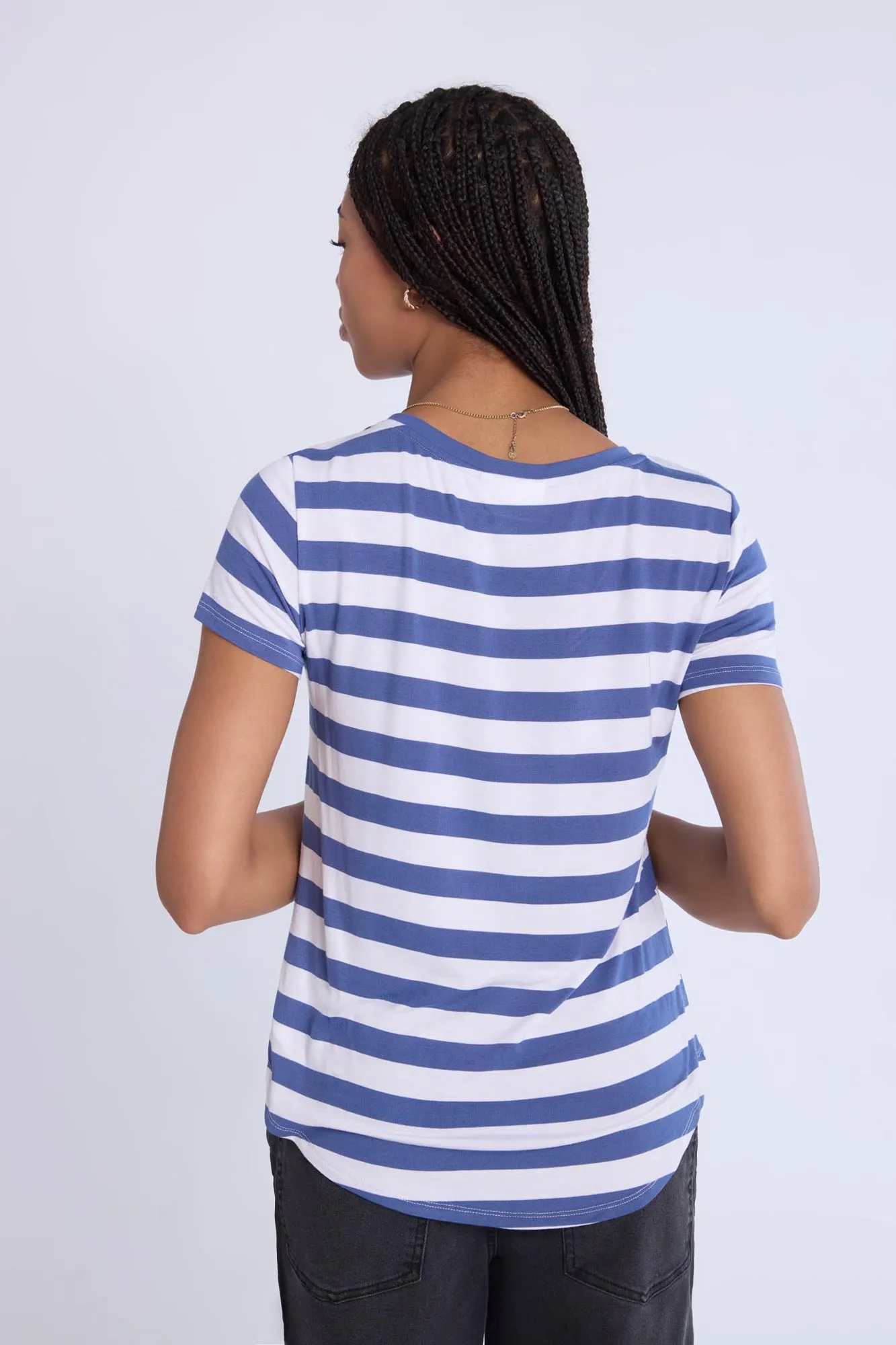Short Sleeve V-Neck Relaxed Tee