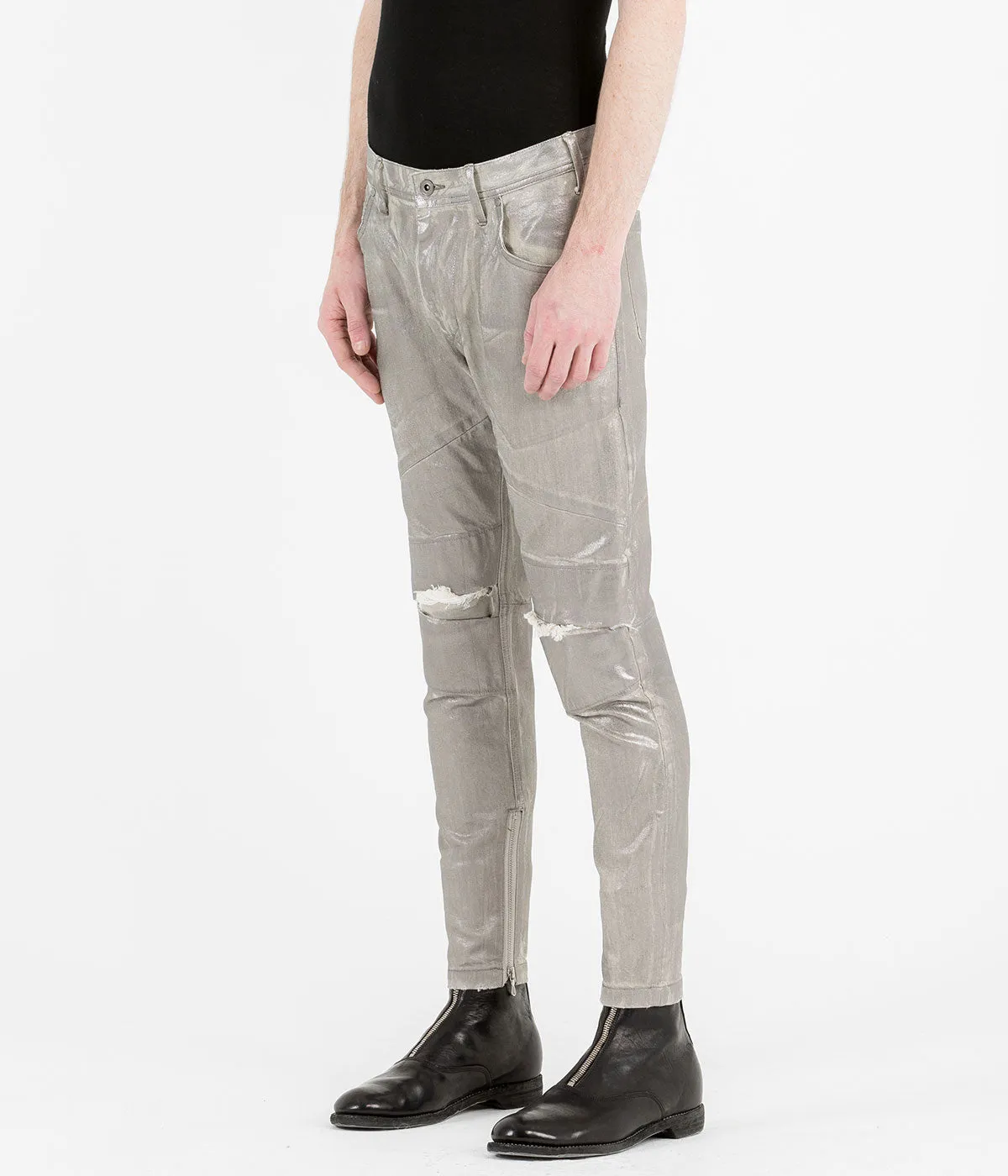 Silver Denim Jeans