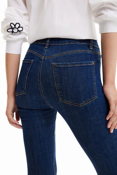 Skinny ankle-grazer jeans