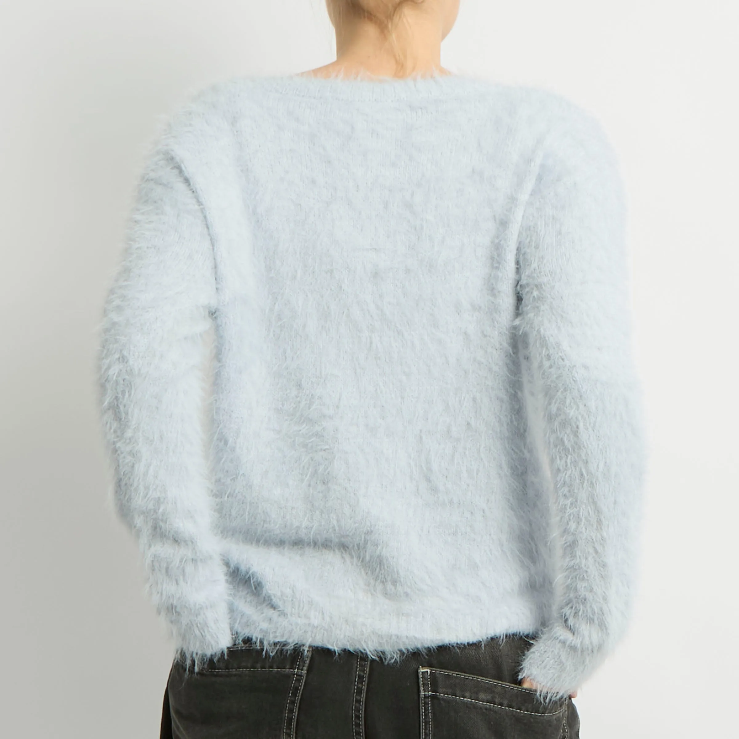 Soft Knitted Sweatshirt - UK 14