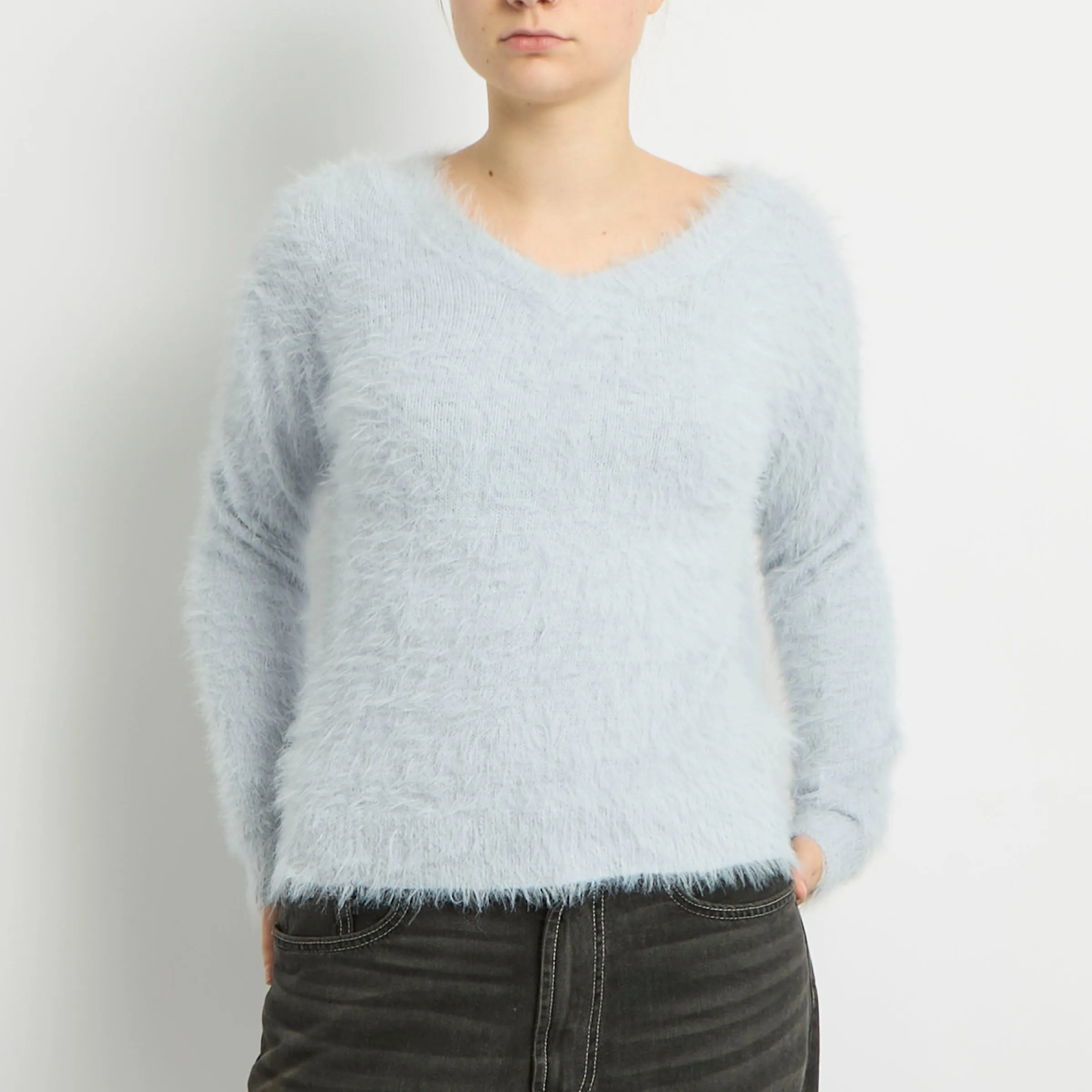 Soft Knitted Sweatshirt - UK 14