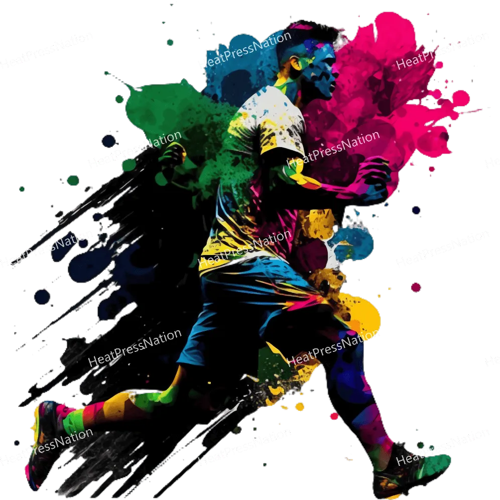 Splatter Jogging Design