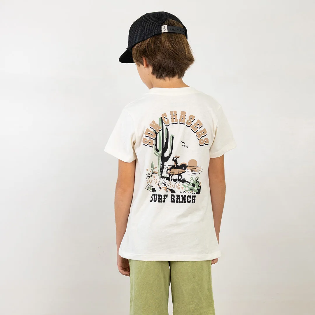 Surf Ranch Tee - Natural