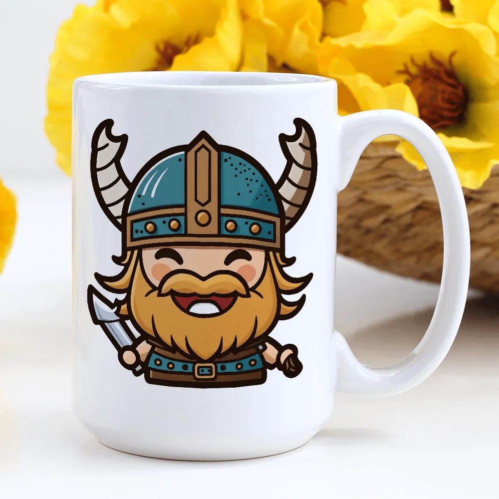 Surprised Viking Warrior Design