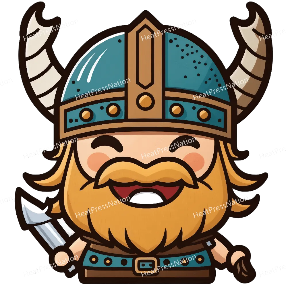 Surprised Viking Warrior Design