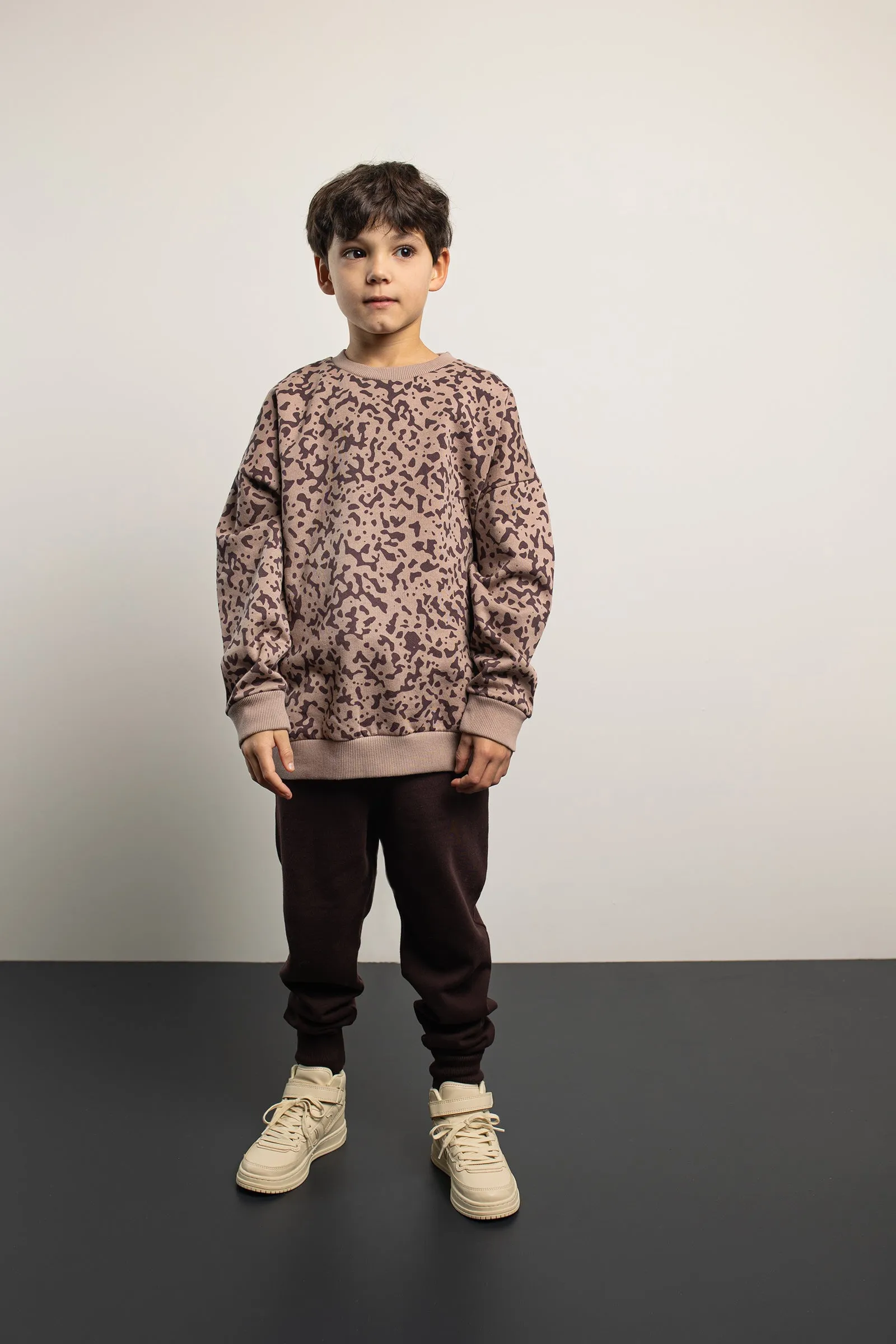 Sweater Speckle Rose Grey