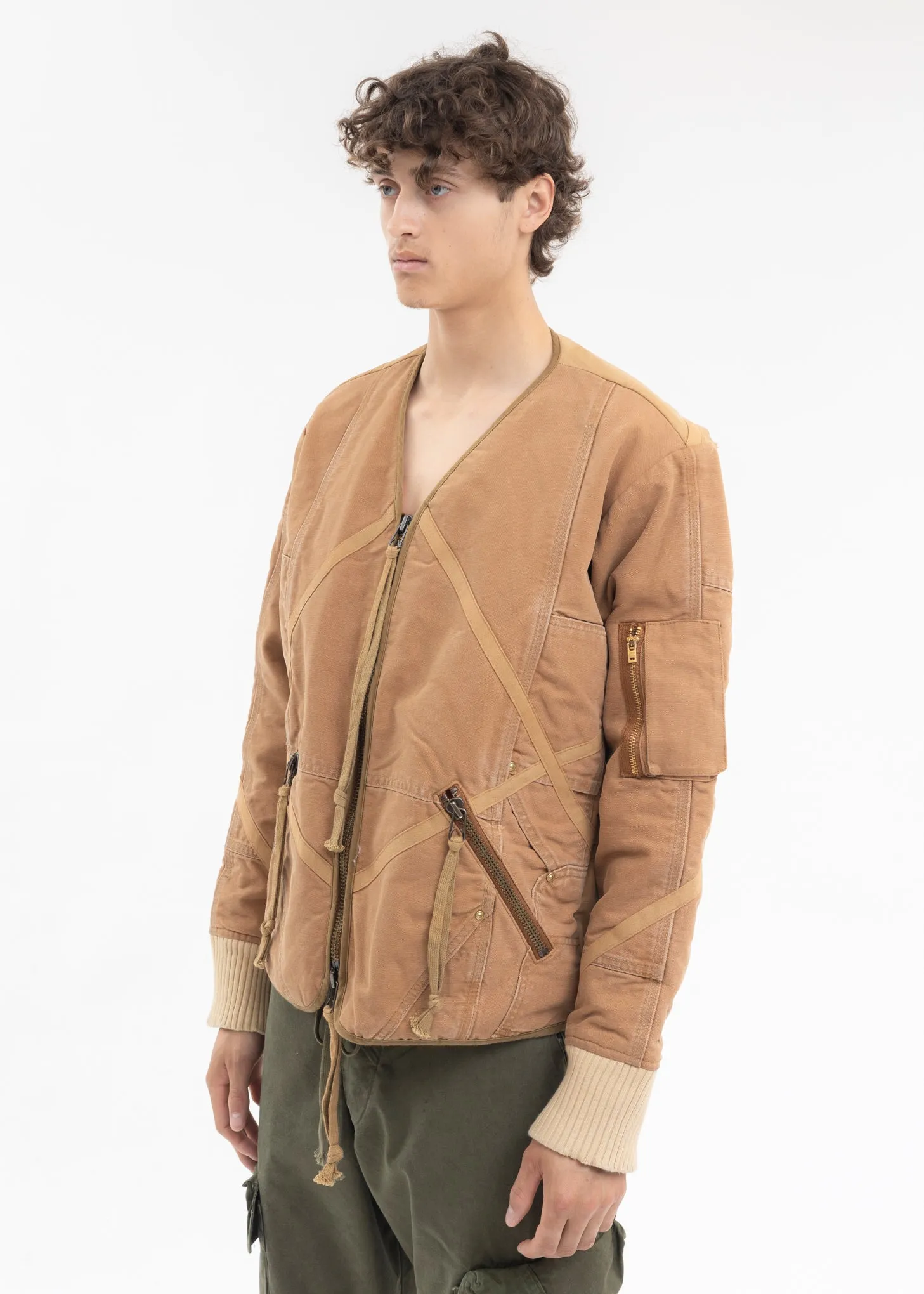 TAN WORK CANVAS MODERN FLIGHT