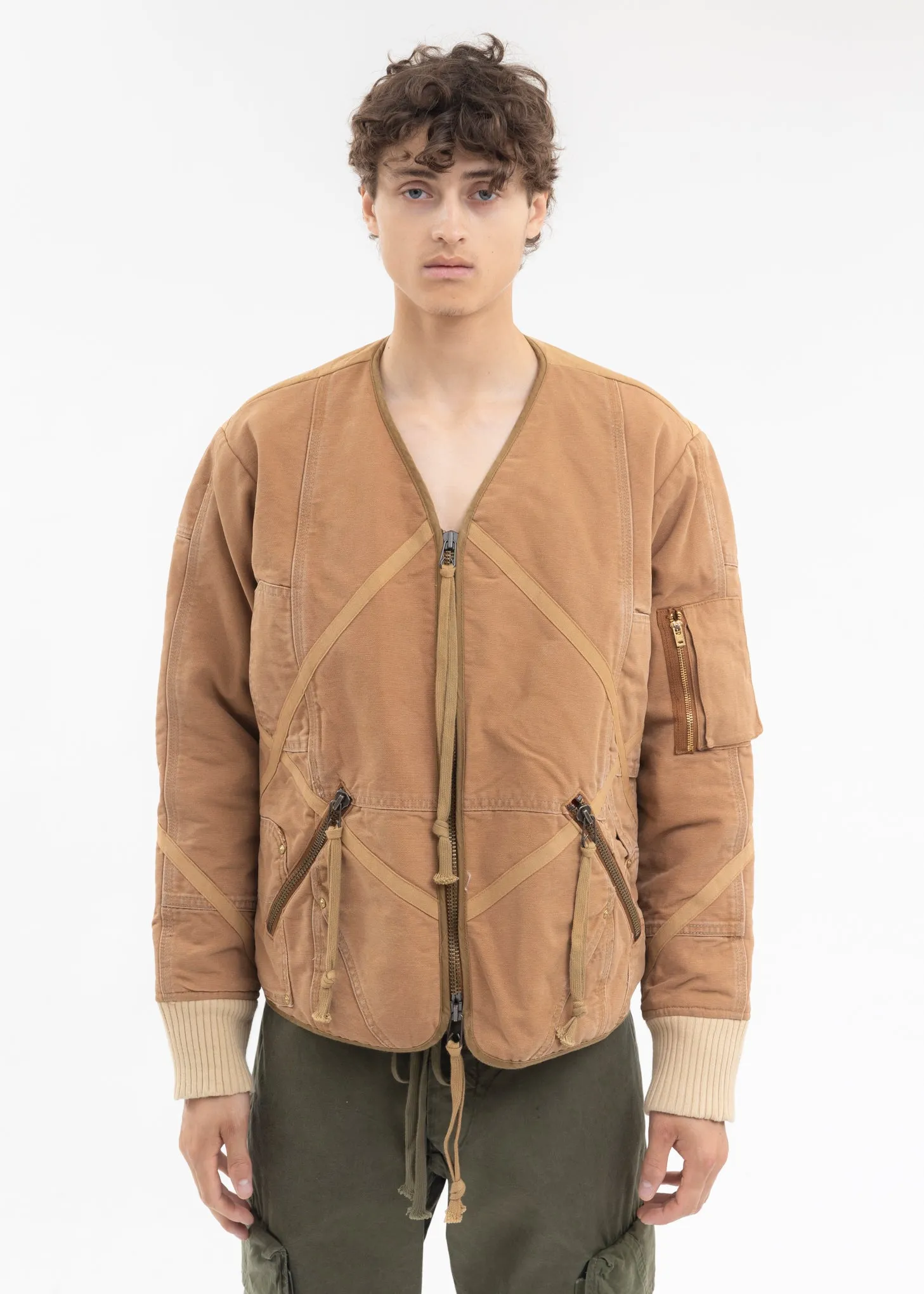 TAN WORK CANVAS MODERN FLIGHT