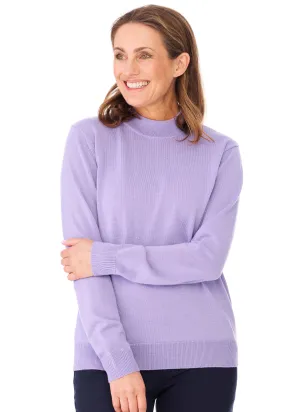 TAYENE TURTLE NECK - LIGHT VIOLET