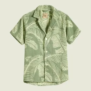 Terry Cuba Shirt (Banana Leaf)