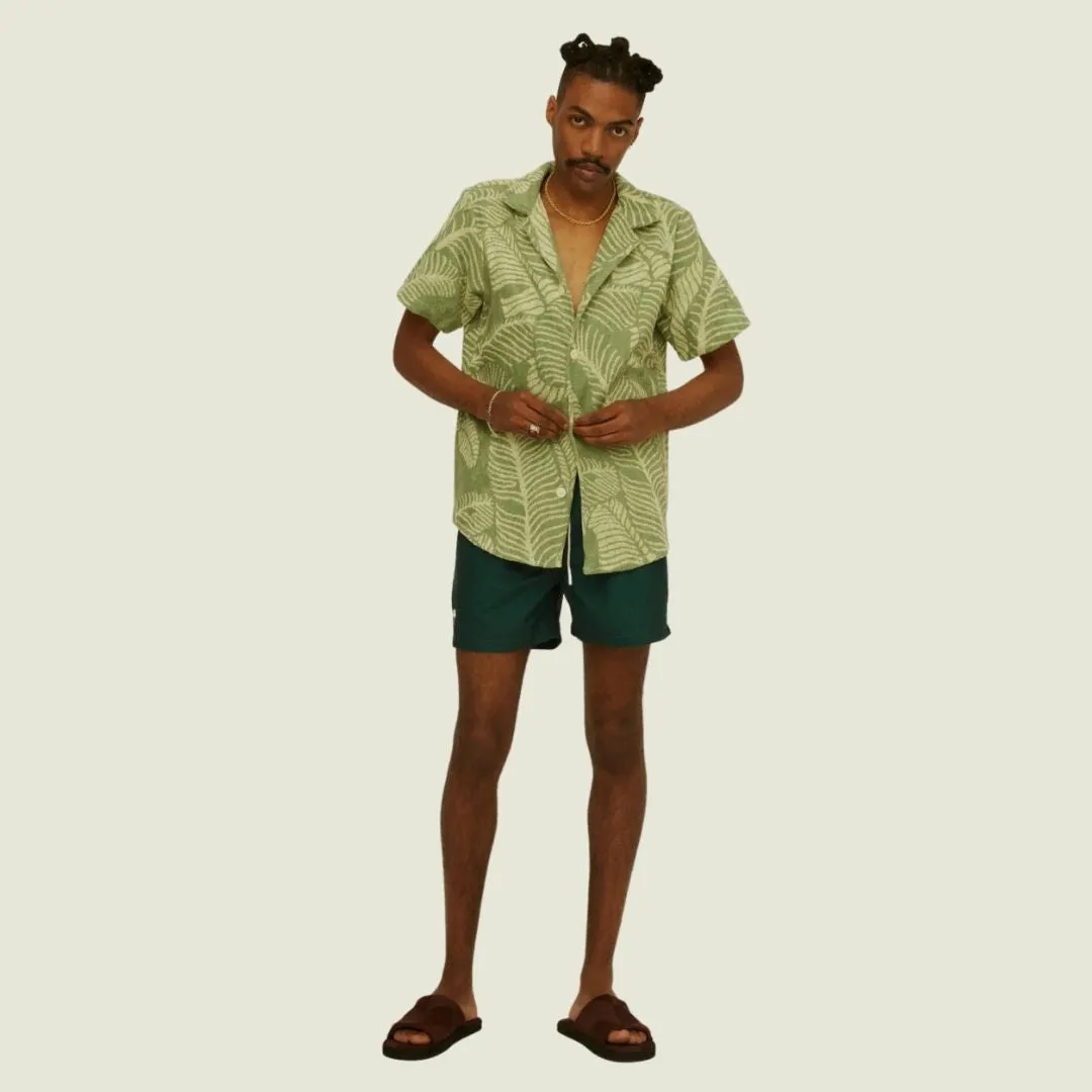 Terry Cuba Shirt (Banana Leaf)