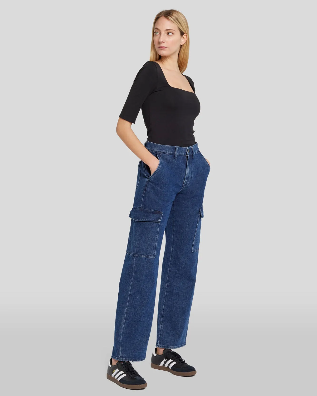 Tess Cargo Jean in Undercover