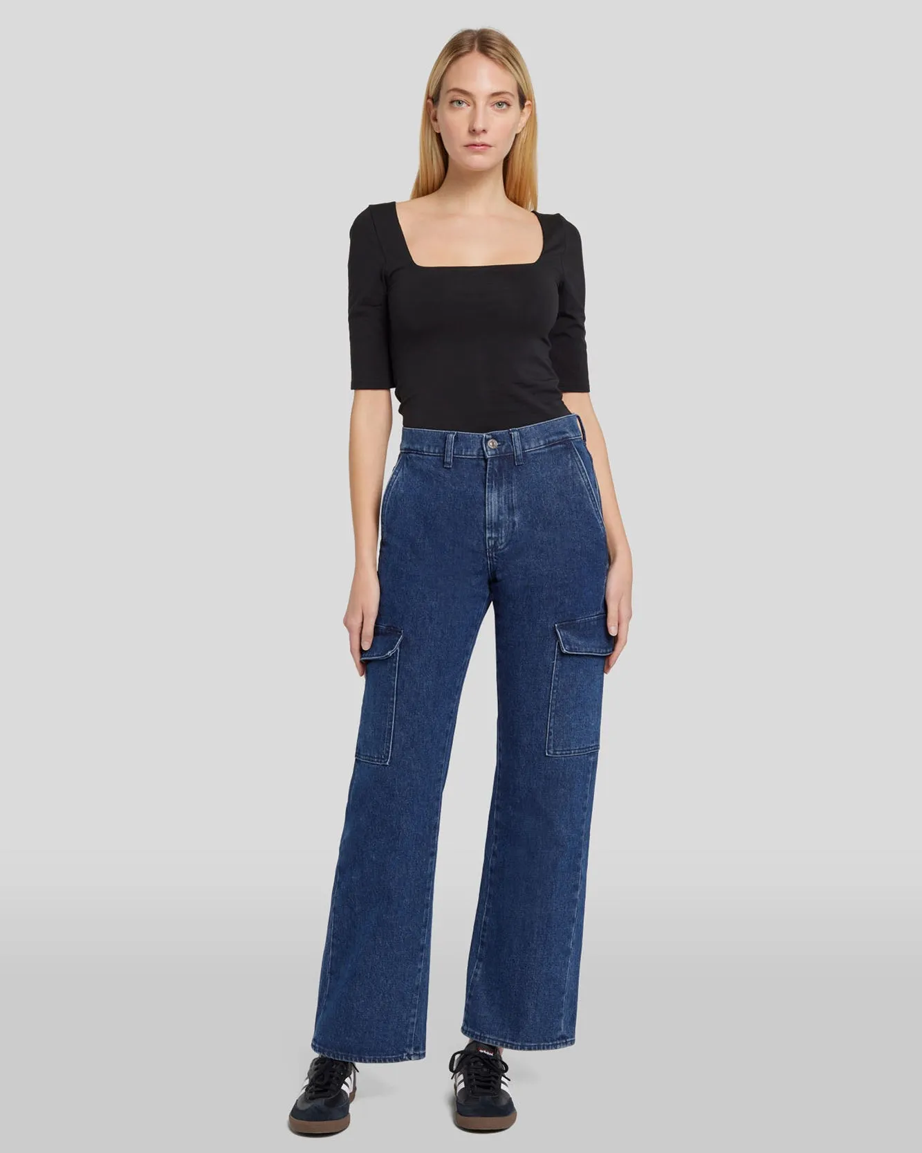 Tess Cargo Jean in Undercover