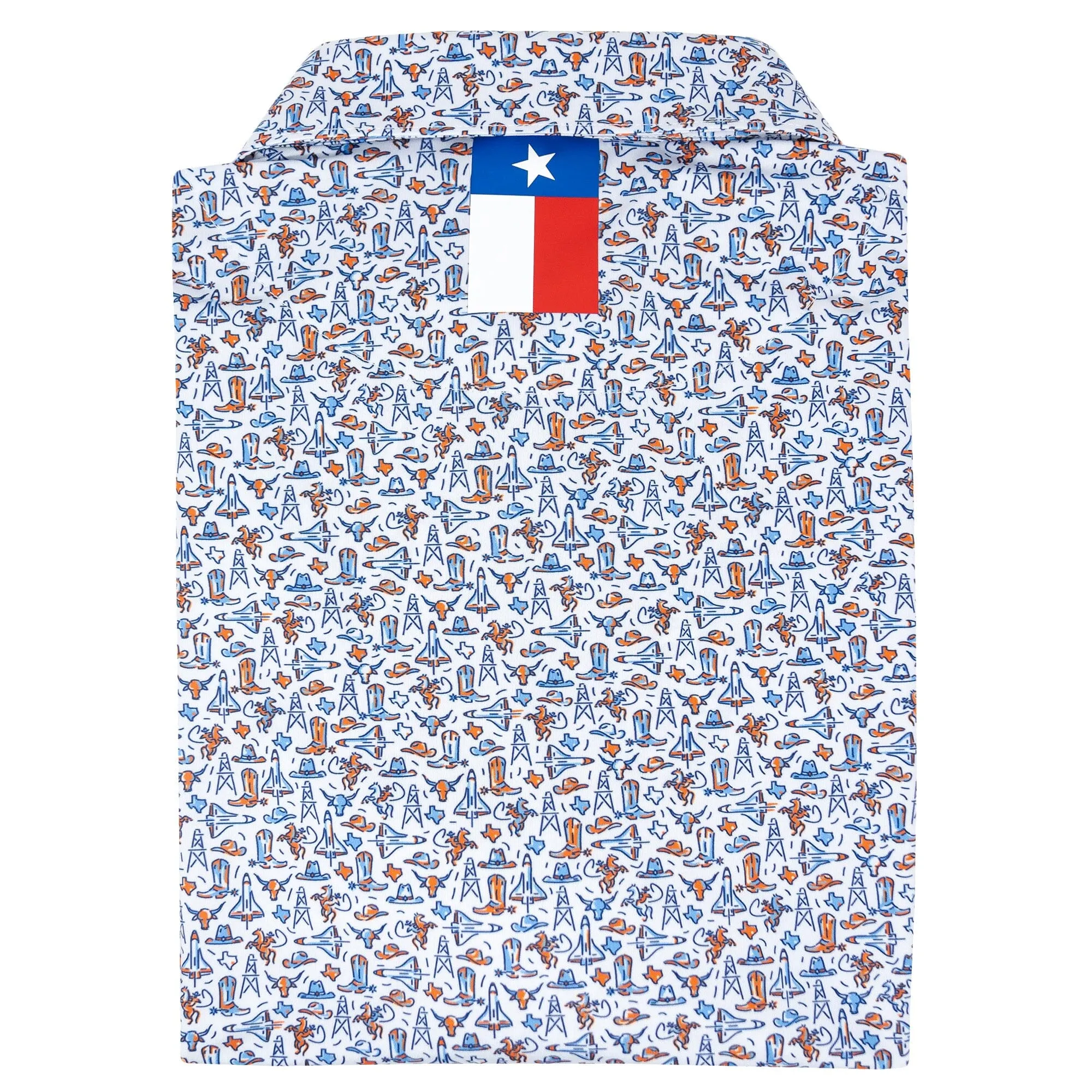 The Space City | Performance Polo | The Space City - White