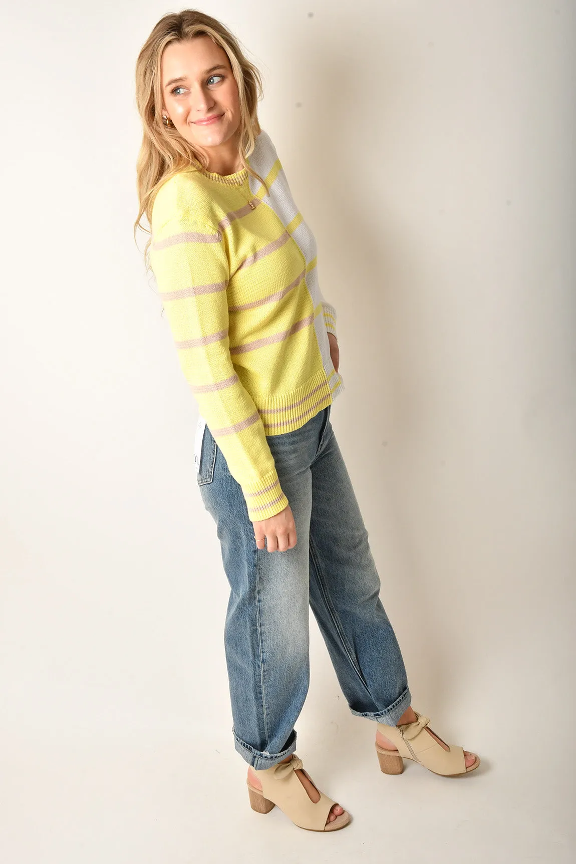 TYSON STRIPE SWEATER