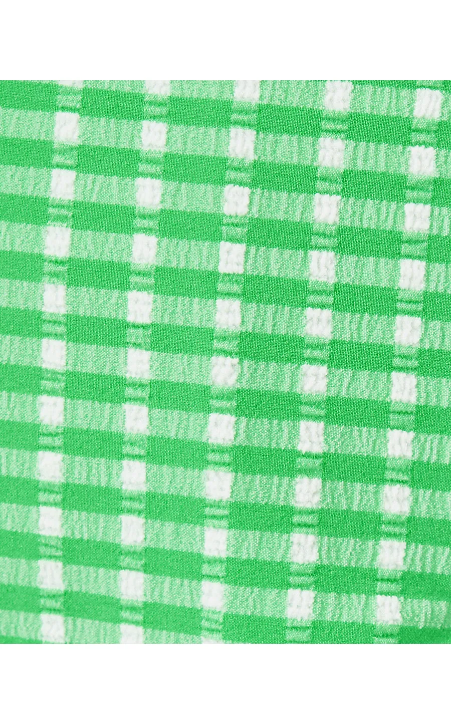 UPF 50  Luxletic Monica 15" Pleated Skort - Fauna Green Performance Gingham