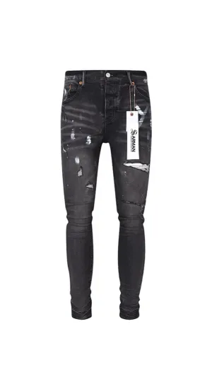 Vazduva - Skinny Legs Denim Jeans for Men