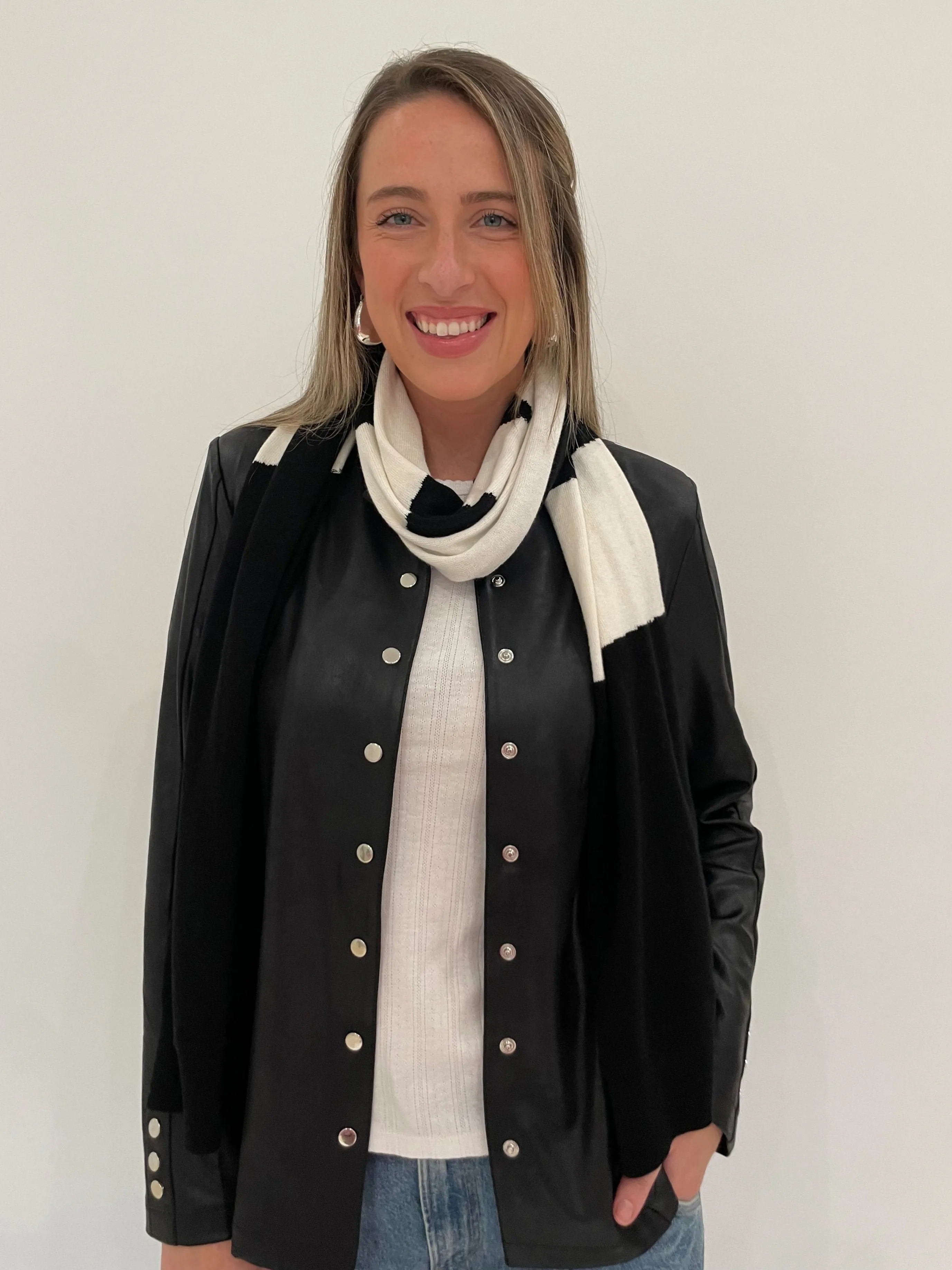 Vegan Snap Front Cardigan