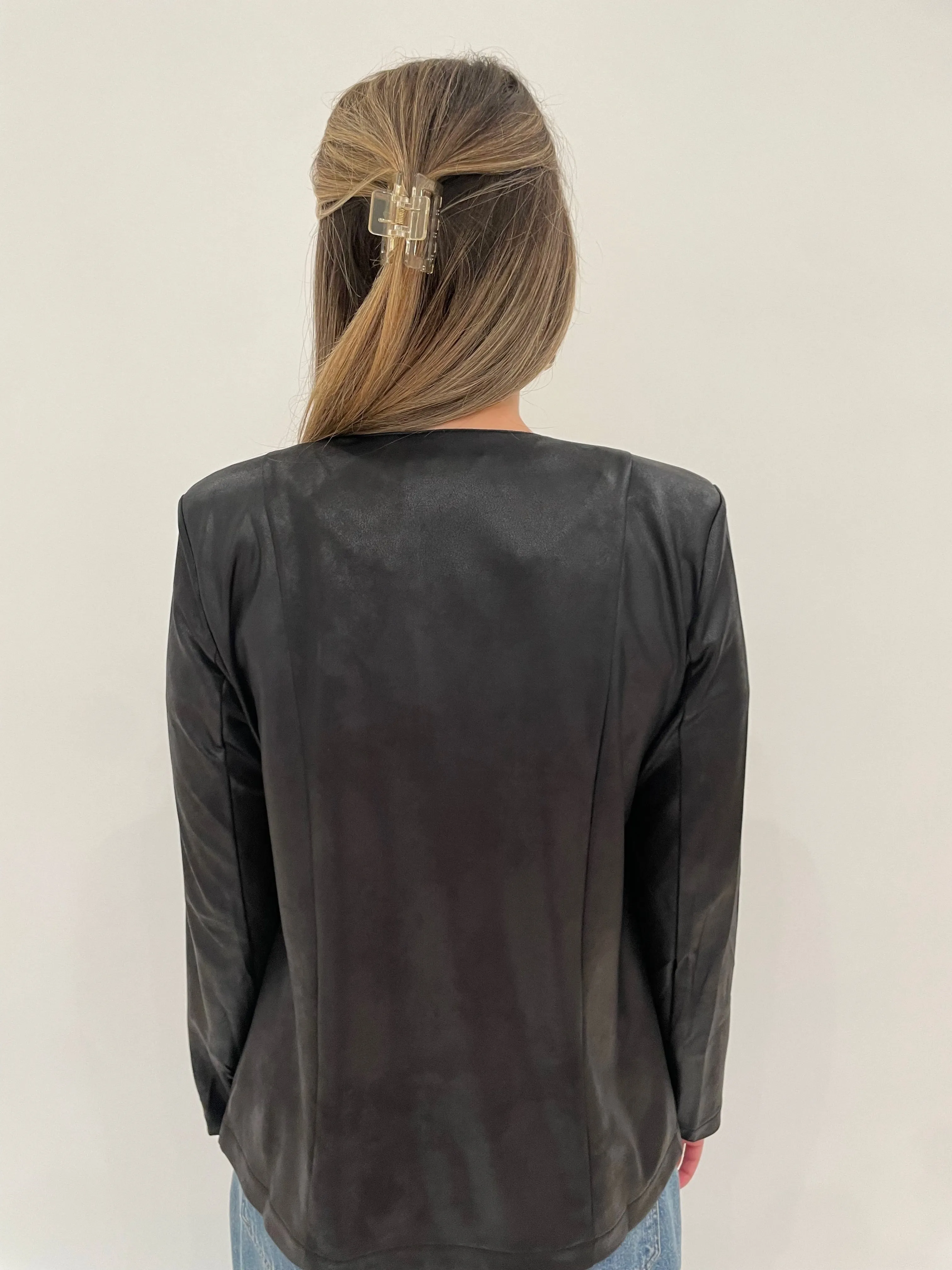 Vegan Snap Front Cardigan