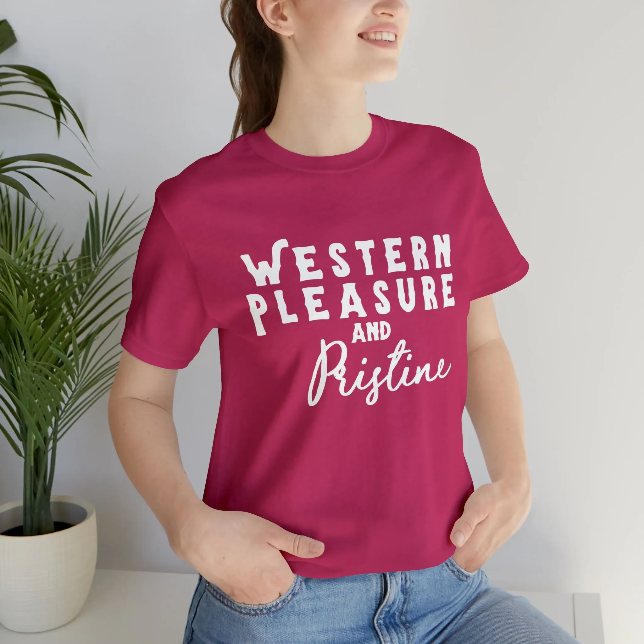 Western Pleasure & Prisitine Short Sleeve Tee