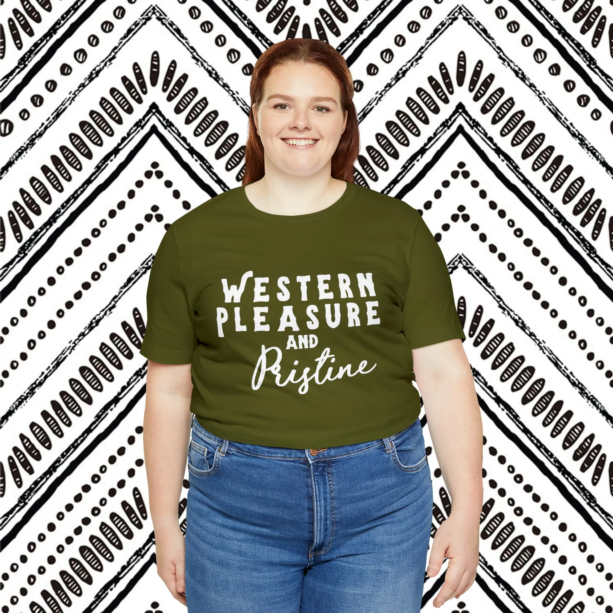 Western Pleasure & Prisitine Short Sleeve Tee