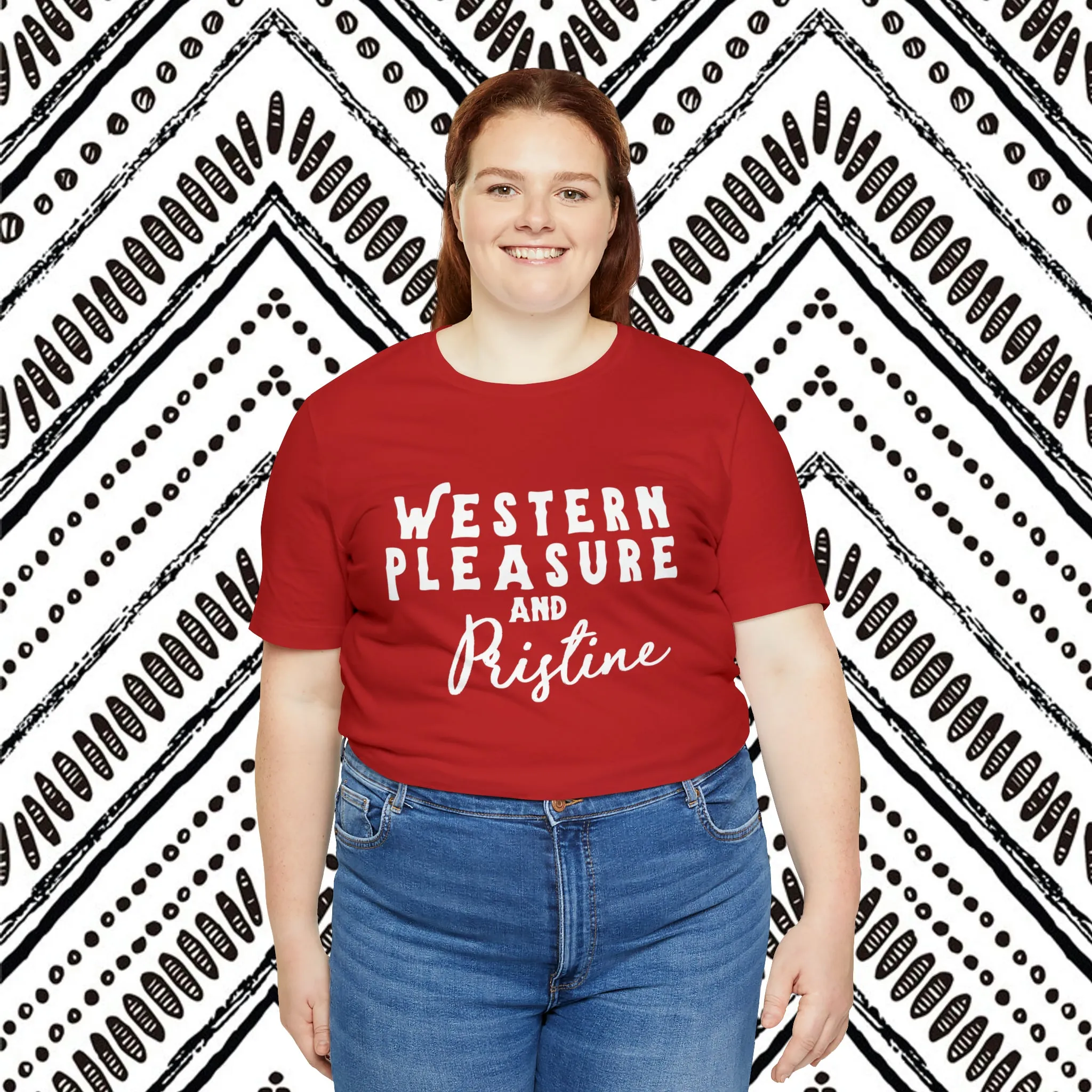 Western Pleasure & Prisitine Short Sleeve Tee