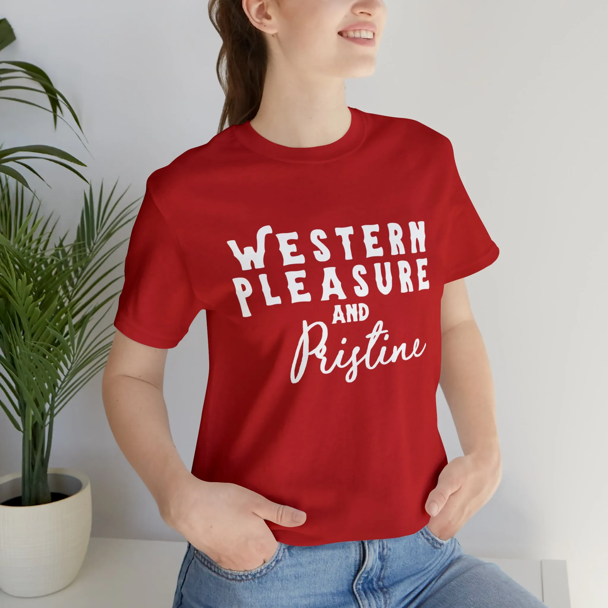 Western Pleasure & Prisitine Short Sleeve Tee