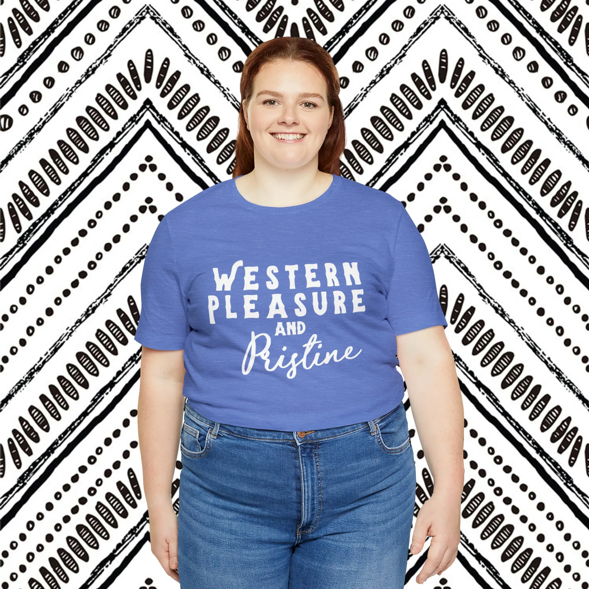 Western Pleasure & Prisitine Short Sleeve Tee