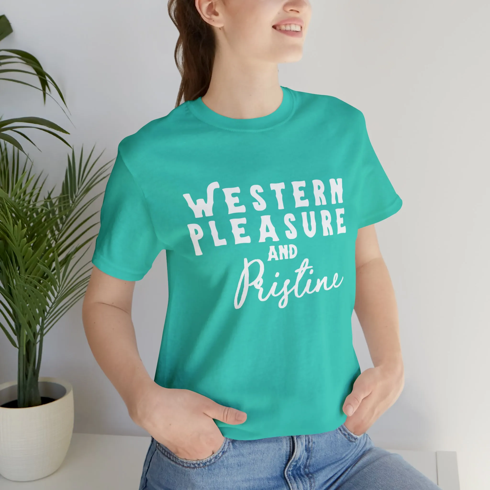 Western Pleasure & Prisitine Short Sleeve Tee