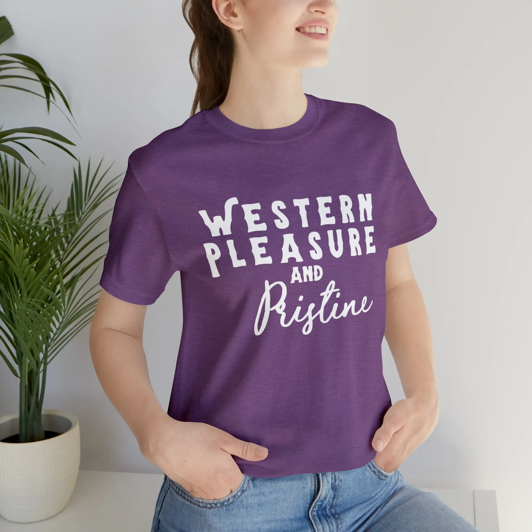 Western Pleasure & Prisitine Short Sleeve Tee