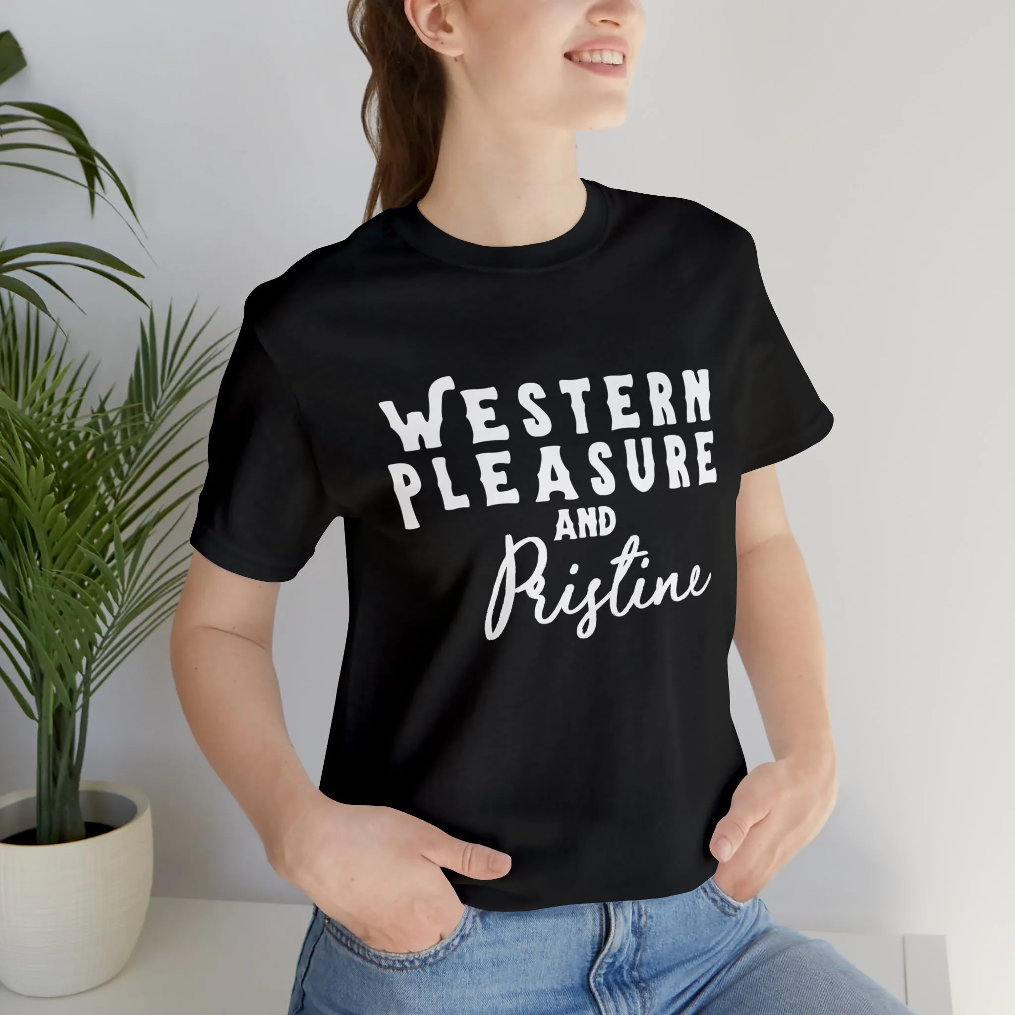 Western Pleasure & Prisitine Short Sleeve Tee