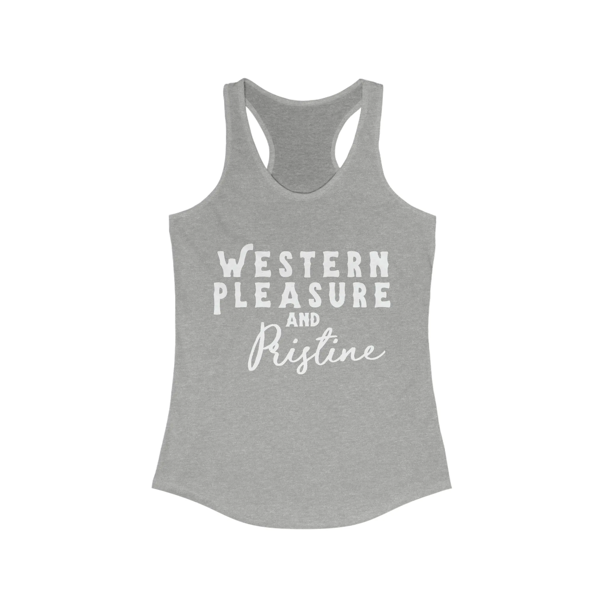 Western Pleasure & Pristine Racerback Tank